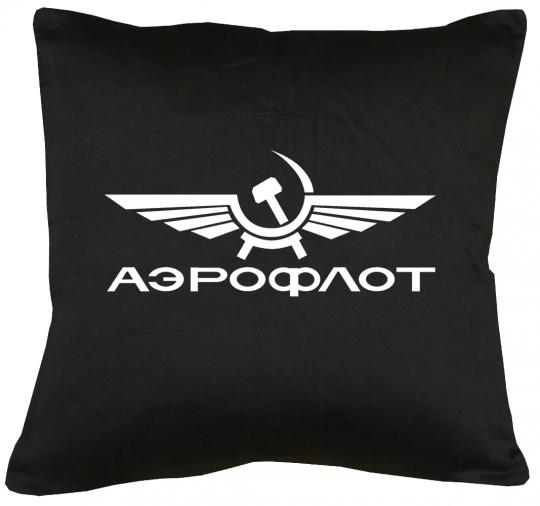 Aeroflot Kissen mit Füllung 40x40cm 