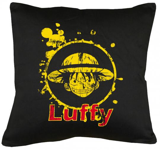 Luffy Spash Kissen mit Füllung 40x40cm 