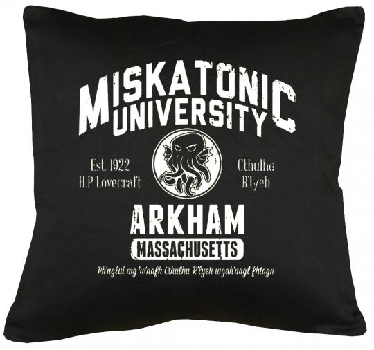 Miskatonic Kissen mit Füllung 40x40cm 