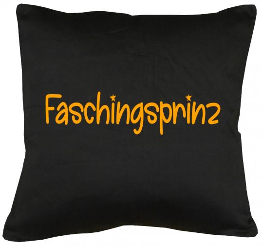 Faschingsprinz Kissen mit Füllung 40x40cm 