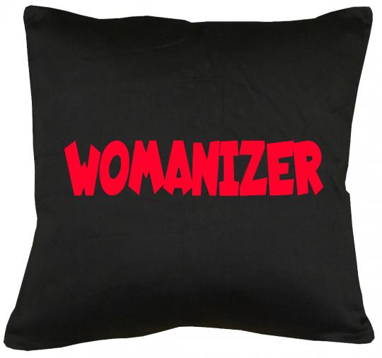 Womanizer Kissen mit Füllung 40x40cm 