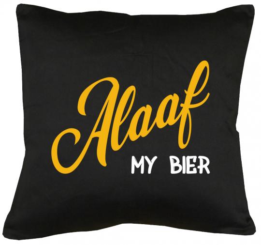 Alaaf, my Bier Kissen mit Füllung 40x40cm 