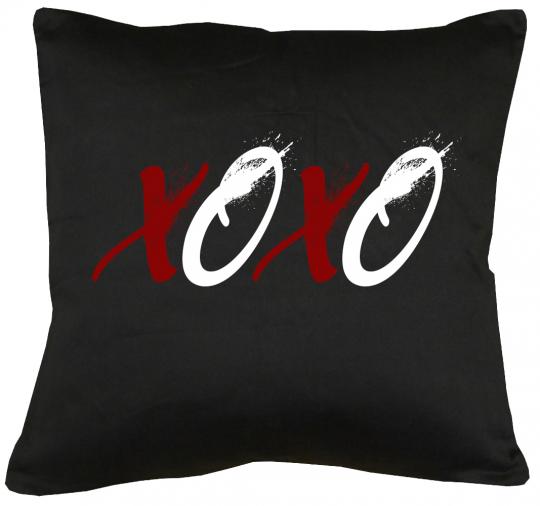 XOXO Kissen mit Füllung 40x40cm 