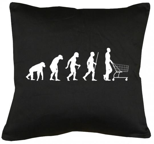 Evolution Einkaufen Kissen mit Füllung 40x40cm 