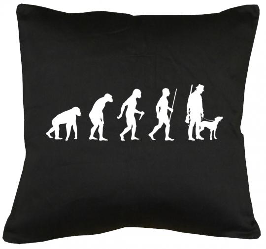 Evolution Jäger Kissen mit Füllung 40x40cm 