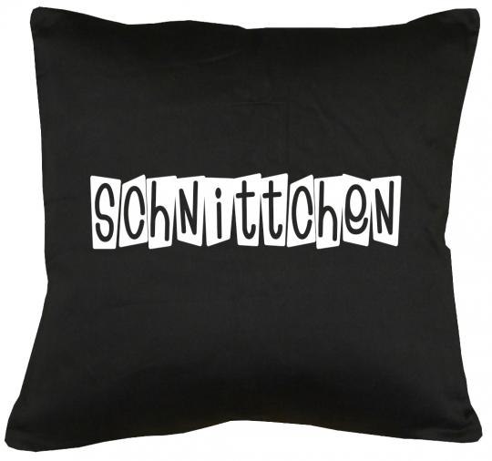 Schnittchen Kissen mit Füllung 40x40cm 