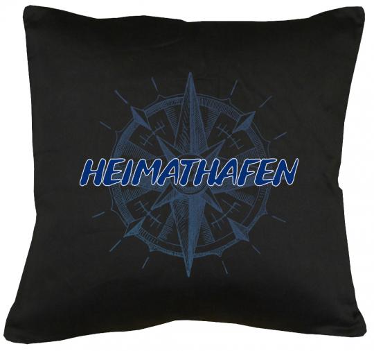 Heimathafen Kissen mit Füllung 40x40cm 
