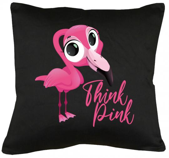 Think pink Kissen mit Füllung 40x40cm 