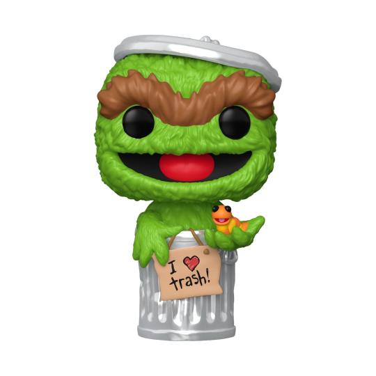 Sesamstraße POP! TV Vinyl Figur Oscar the Grouch 9 cm 