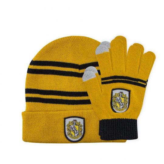 Harry Potter Kids Beanie & Handschuhe Set Hufflepuff 