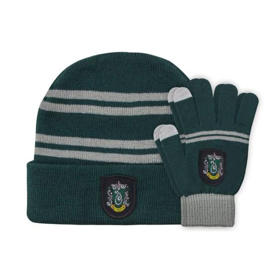 Harry Potter Kids Beanie & Handschuhe Set Slytherin 