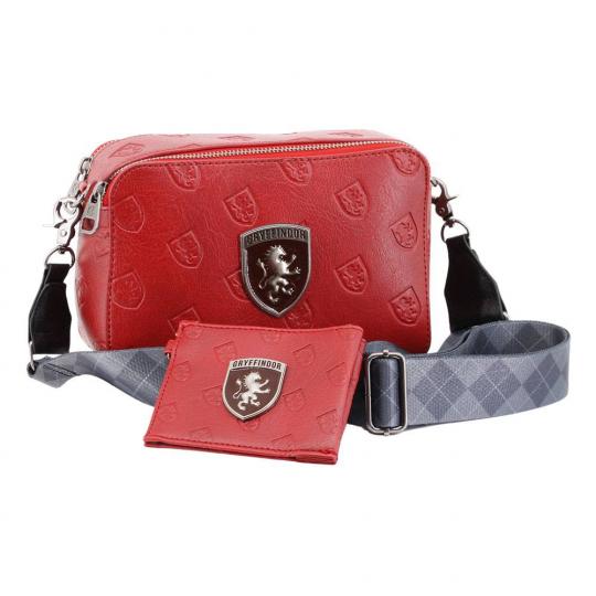 Harry Potter IBiscuit Umhängetasche & Karten-Etui / Mini-Geldbeutel Set Gryffindor 