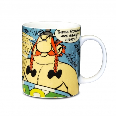 Logoshirt Asterix der Gallier - Asterix - TOC TOC TOC Porzellan Tasse -  Kaffeebecher - farbig - Lizenziertes Originaldesign | | TShirt-People