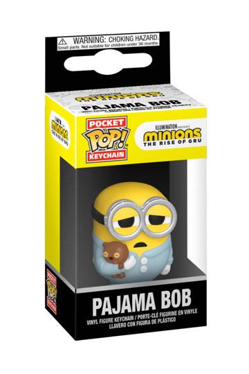 Porte Clé Minions 2 - Pajama Bob Pocket Pop 4cm - Funko