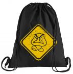 Beware Gomba Sportbeutel  bedruckter Turnbeutel mit Kordeln 