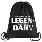 Legendary Sportbeutel  bedruckter Turnbeutel mit Kordeln 