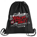 Paranormal? Who ya gonna call? Sportbeutel  bedruckter Turnbeutel mit Kordeln 