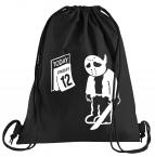 Freitag der 12. Sportbeutel  bedruckter Turnbeutel mit Kordeln 