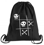 Tic Tac Dead Sportbeutel  bedruckter Turnbeutel mit Kordeln 