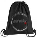 Got Salt Sportbeutel  bedruckter Turnbeutel mit Kordeln 