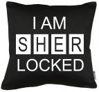 I am Sherlocked Kissen mit Füllung 40x40cm 