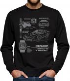 TLM Kitt Blaupause Sweatshirt Pullover Herren 