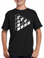 Sheldons Escher Cube T-Shirt 