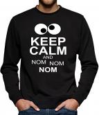 TLM Keep Calm and Nom Nom Sweatshirt Pullover Herren 
