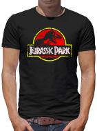 Jurassic Park Distressed Logo T-Shirt 