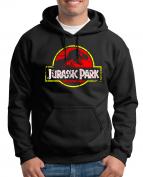 Jurassic Park Distressed Logo Kapuzenpullover 