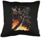 Rock Skeleton Kissen mit Füllung 40x40cm 