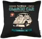 Isetta Knutschkugel Kissen mit Füllung 40x40cm 