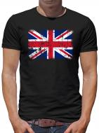 Union Jack Vintage Flagge Fahne T-Shirt 