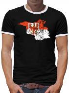 Brandenburg Bundesland Kontrast T-Shirt Herren 