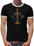 Hyrule Experience Kontrast T-Shirt Herren 