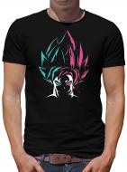 Goku Blue Rose T-Shirt 