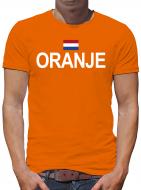 Oranje  Niederlande Holland Vintage Flagge Fahne T-Shirt 