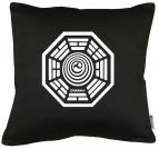 Dharma Lost The Orchid Logo Kissen mit Füllung 40x40cm 