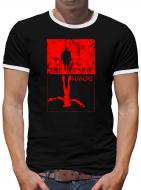 Stranger Upside Down Things Kontrast T-Shirt Herren 