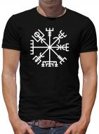 Runen Kompass Wikingerkompass T-Shirt 