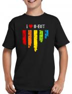 I love 8 Bit T-Shirt 