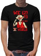 We go to the new World T-Shirt One Luffy Piece XL
