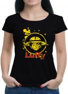 Luffy Spash T-Shirt Manga Luffy Piece Hat 