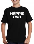 Hppie Aua T-Shirt Sprche Fun Lustig 