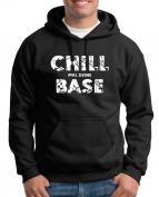 Chill mal Deine Base Kapuzenpullover Nerd Lustig Fun 