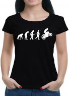 Evolution Motorcycle T-Shirt Biker Chopper Sprüche 