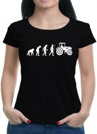 Evolution Traktor T-Shirt Spass Lustig Fun Geek 