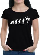 Evolution Pole Dance T-Shirt Fun Nerd Geek Sprüche 