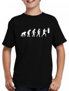 Evolution Jger T-Shirt Geek Fun Lustig 