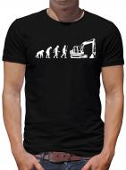 Evolution Bagger T-Shirt Sprüche Fun Lustig 